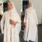 طقم عباية وشال فاخر